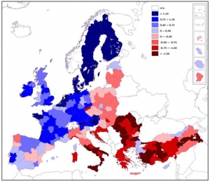 Mapa europeu de corrupcio